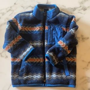 Baby Gsp printed fleece jacket